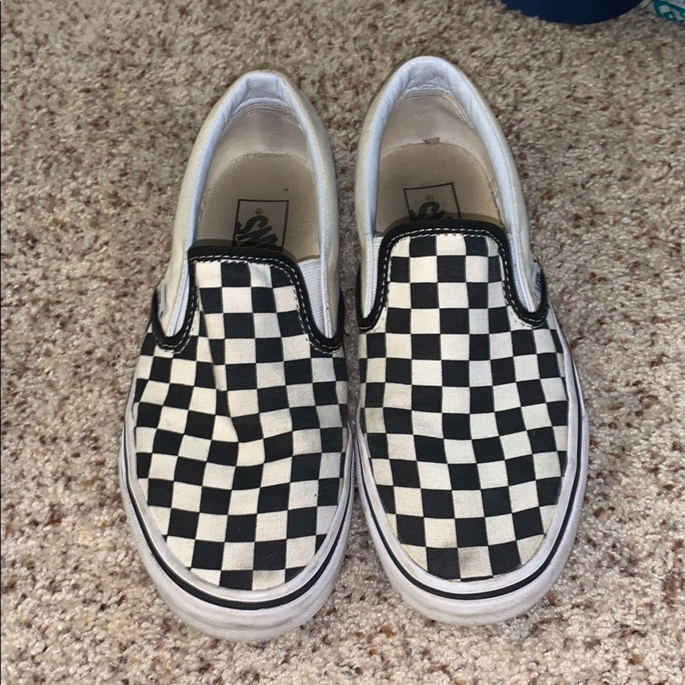 Checkered vans